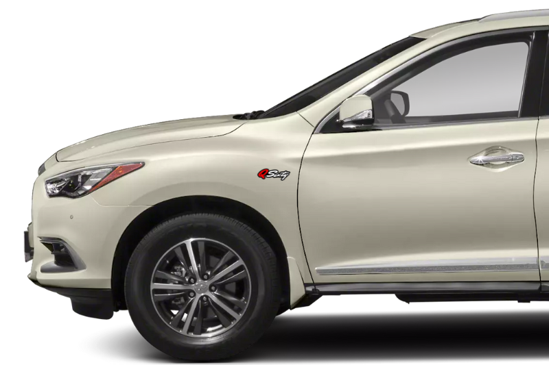 Infiniti Emblem & Badges set with Q60 logo Infiniti emblems decoinfabric