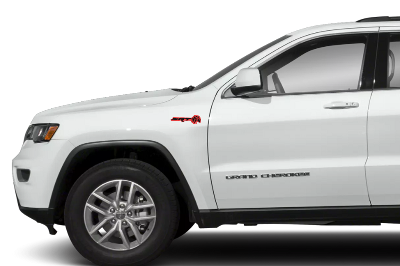 Jeep Emblem & Badges set with SRT Predator logo Jeep emblems decoinfabric