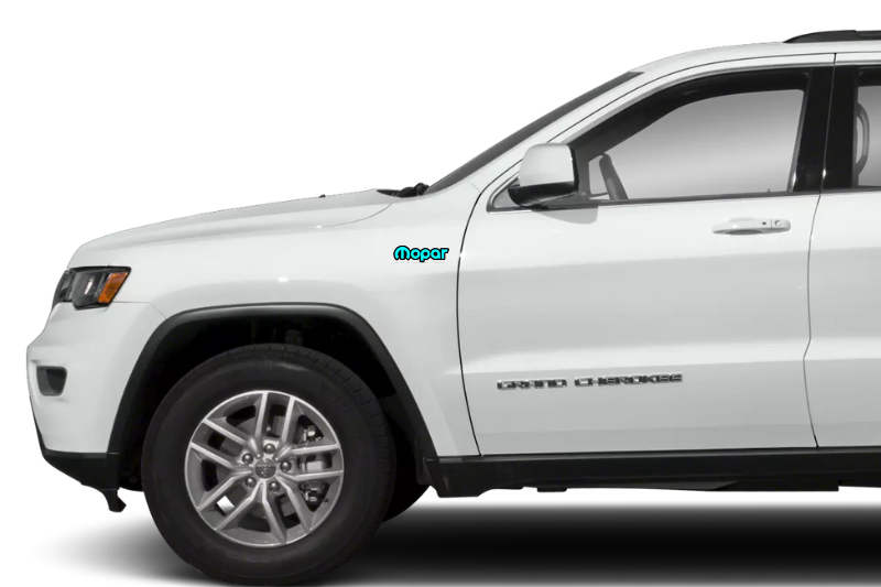 Jeep Emblem & Badges set with Mopar logo (Type 7) Jeep emblems decoinfabric