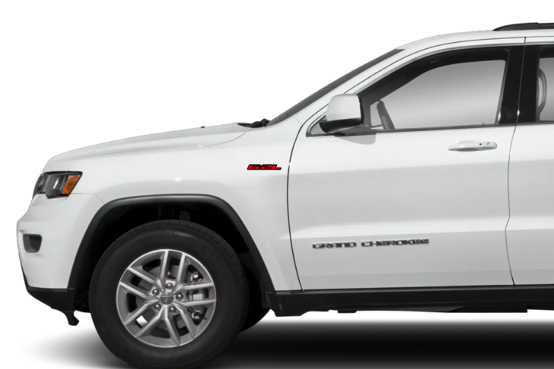 Jeep Emblem & Badges set with 6.2L logo (Type 2) Jeep emblems decoinfabric