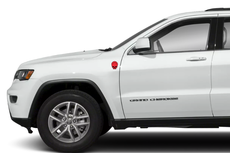 Jeep Emblem & Badges set with Mopar Skull logo (Type 12) Jeep emblems decoinfabric