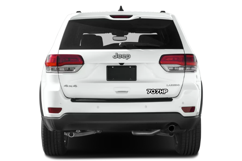 Jeep Emblem & Badges set with 707HP logo