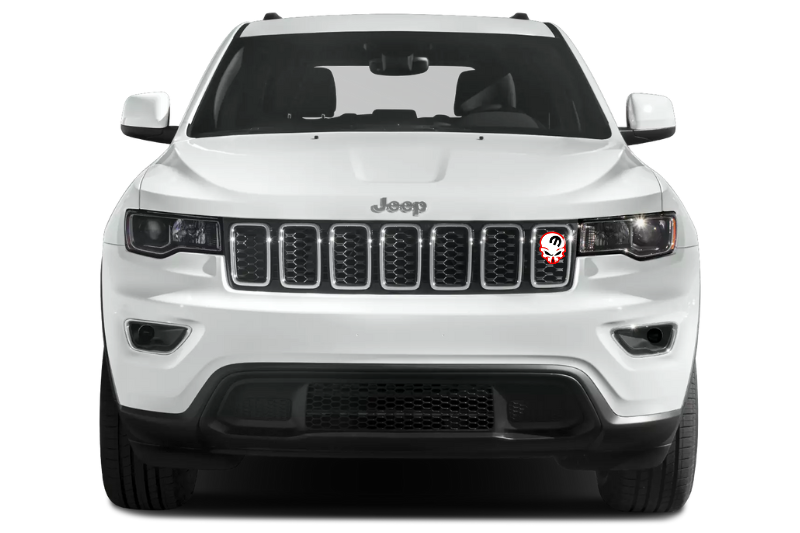 Jeep Emblem & Badges set with Mopar Skull logo (Type 5)