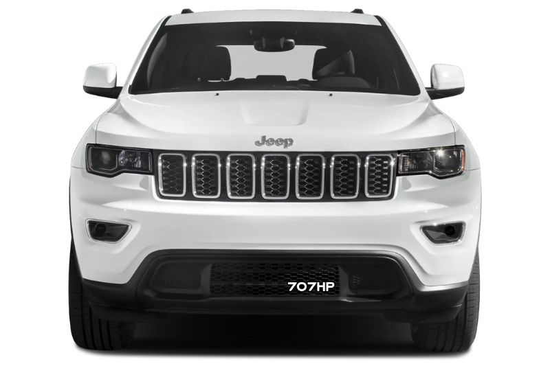 Jeep Emblem & Badges set with 707HP logo