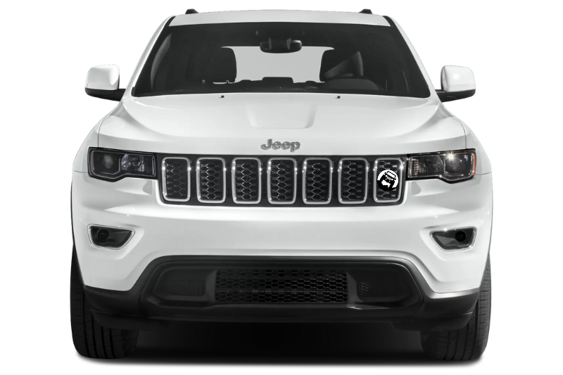 Jeep Emblem & Badge Set - Grille and Tailgate Jeep logo Jeep emblems decoinfabric