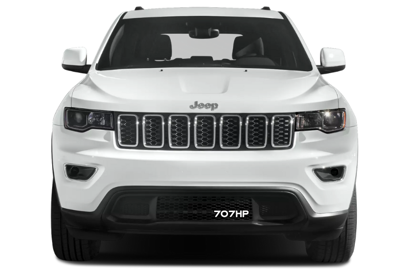 Jeep Emblem & Badge Set - Grille and Tailgate 707HP logo Jeep emblems decoinfabric