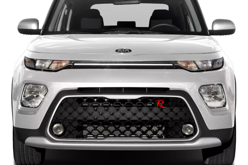 KIA Emblem & Badge Set - Grille and Tailgate R logo KIA emblems decoinfabric
