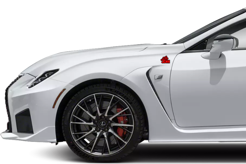 Lexus emblem for fenders with JDM logo (Type 3) Lexus emblems decoinfabric