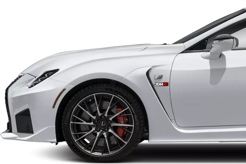 Lexus emblem for fenders with JDM logo (Type 2) Lexus emblems decoinfabric