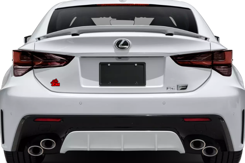 Lexus Emblem & Badges set with JDM logo (Type 3) Lexus emblems decoinfabric