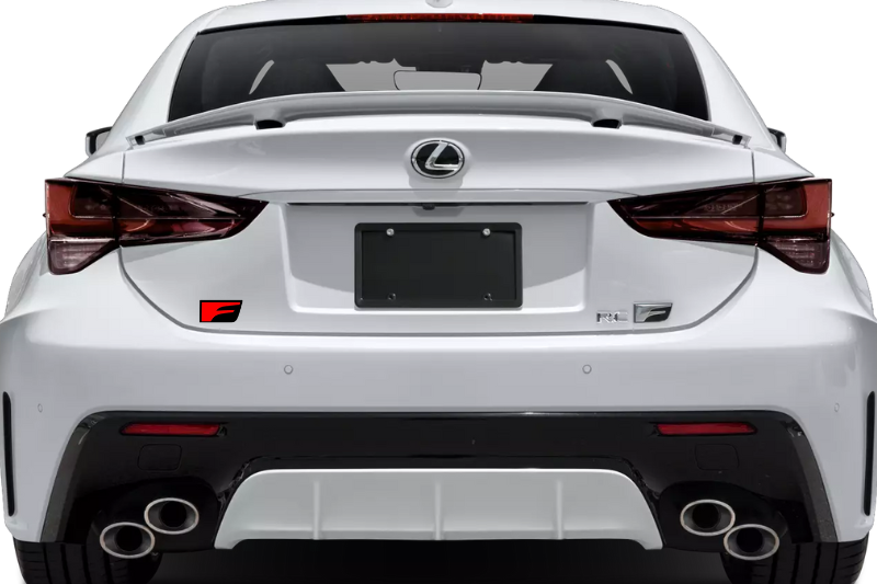 Lexus Emblem & Badges set with F Sport logo (Type 4) Lexus emblems decoinfabric