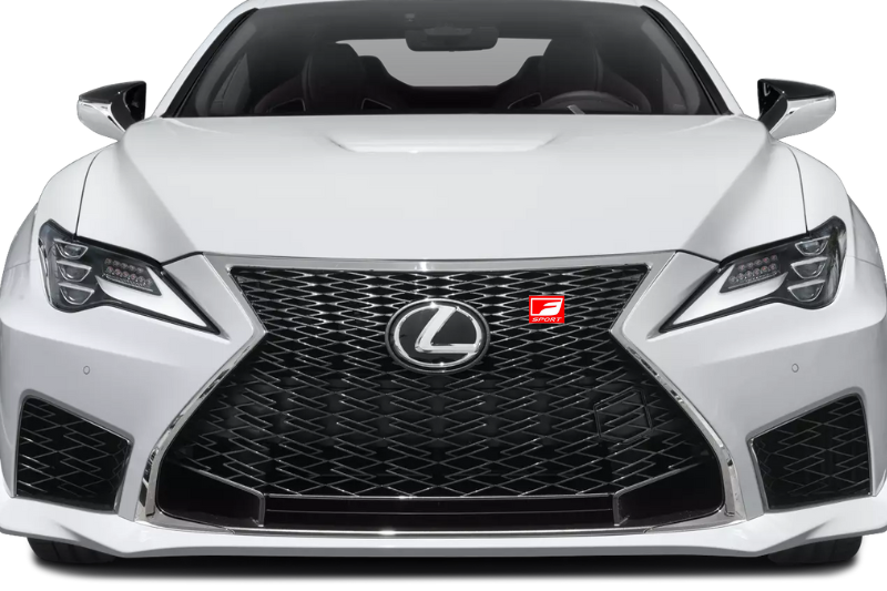 Lexus Radiator grille emblem with F Sport logo Lexus emblems decoinfabric