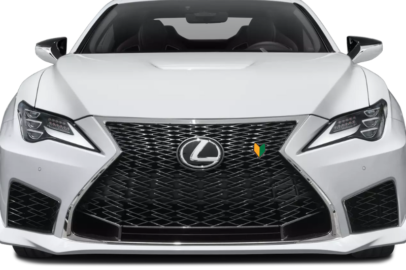 Lexus Radiator grille emblem with JDM logo Lexus emblems decoinfabric