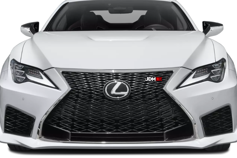Lexus Radiator grille emblem with JDM logo (Type 2) Lexus emblems decoinfabric