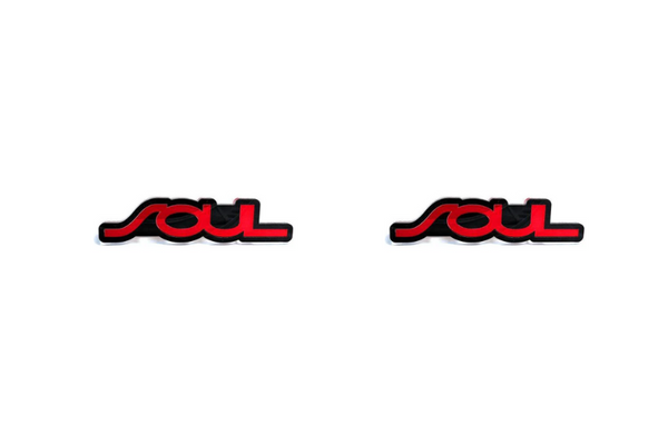 KIA emblem (badges) for fenders with Soul II 2013-2019 logo