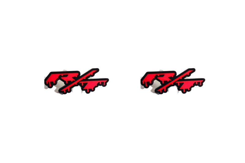 Chrysler emblem for fenders with R/T Blood logo Chrysler emblems decoinfabric