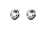 Chrysler emblem for fenders with MOPAR SKULL logo (Type 3) Chrysler emblems decoinfabric