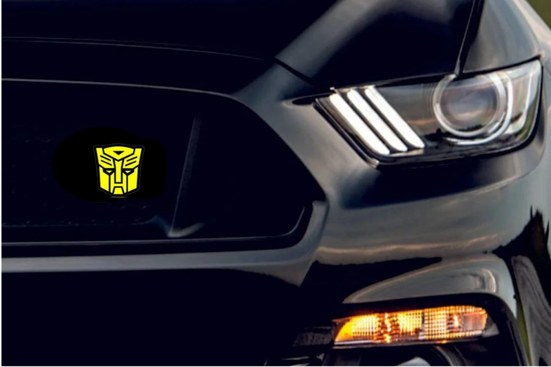Chevrolet Radiator grille emblem with Autobot logo