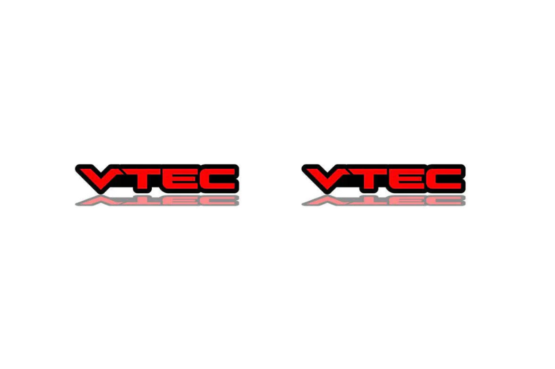 Acura emblem for fenders with VTEC logo Acura fender decoinfabric