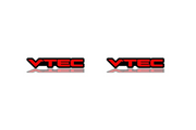 Acura Emblem & Badges set with VTEC logo Acura emblems decoinfabric