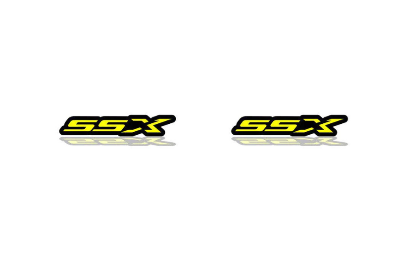 Chevrolet emblem for fenders with SSX logo Fender decoinfabric