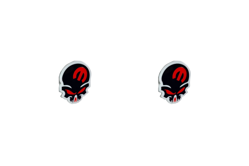 Dodge Emblem & Badges set with Mopar Skull logo (Type 2)