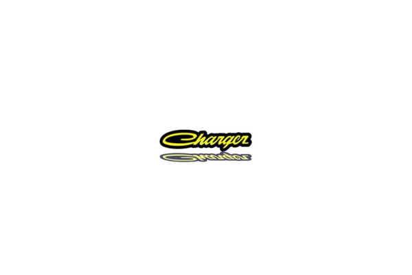 Dodge tailgate trunk rear emblem with Dodge Charger old logo
