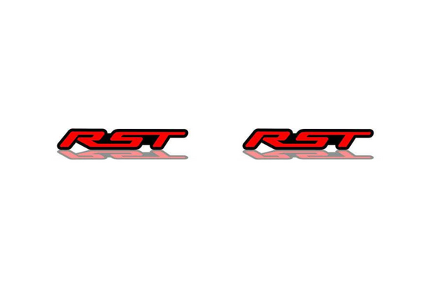 Chevrolet emblem for fenders with RST logo