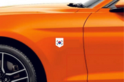 Emblem (badges) for fenders South Korea logo Custom design emblems decoinfabric