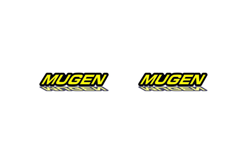 Honda Emblem & Badges set with Mugen logo