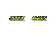 Honda Emblem & Badges set with Mugen logo Honda emblems decoinfabric