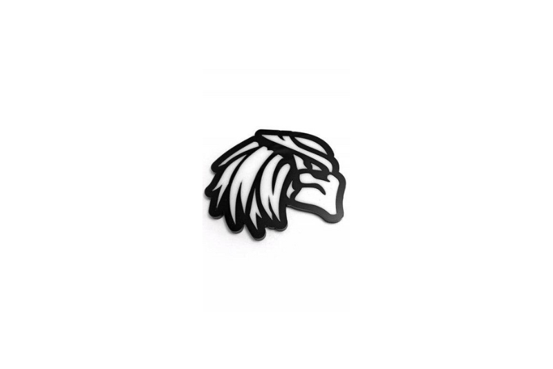 Radiator grille emblem with Predator logo Custom design emblems decoinfabric