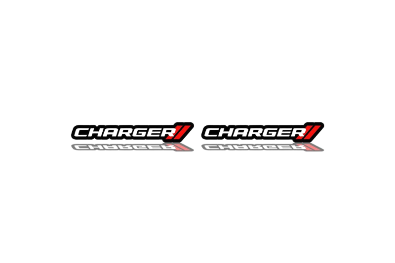 Dodge Emblem & Badges set with Dodge Charger logo (Type 2)