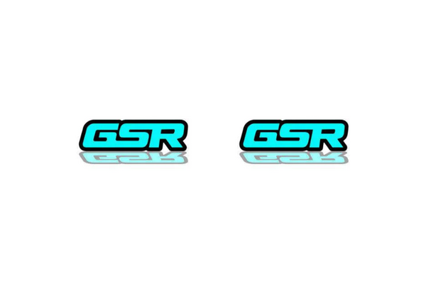 Mitsubishi emblem for fenders with GSR logo