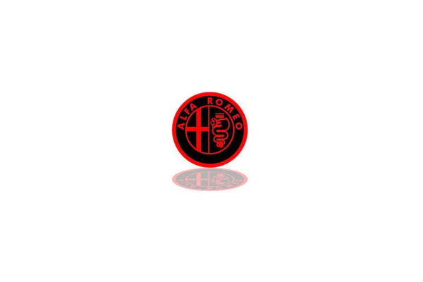 Alfa Romeo Radiator grille emblem with Alfa Romeo logo