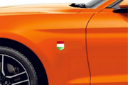 Emblem (badges) for fenders with Hungary logo Custom design emblems decoinfabric