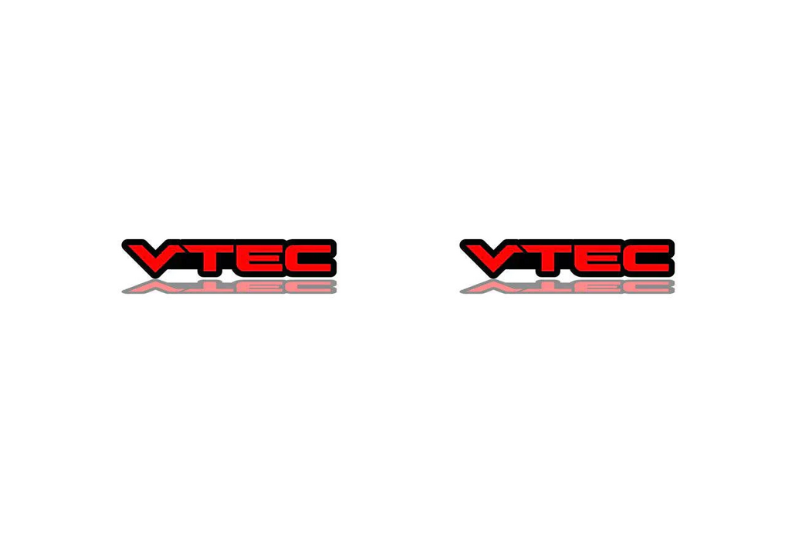 Honda emblem for fenders with VTEC logo Honda fender decoinfabric