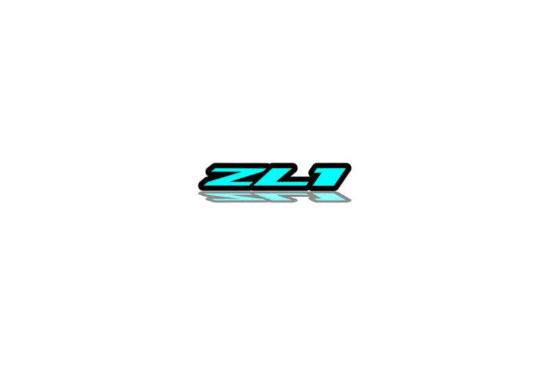 Chevrolet tailgate trunk rear emblem with ZL1 logo