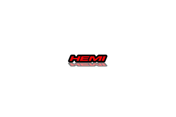 Hummer tailgate trunk rear emblem with HEMI logo (type 2)