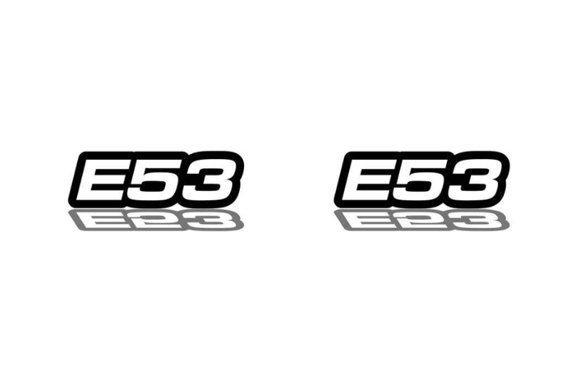 BMW Emblem & Badges set with E53 logo