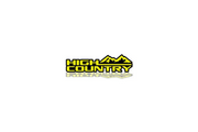 GMC Radiator grille emblem with High Country logo GMC emblems decoinfabric