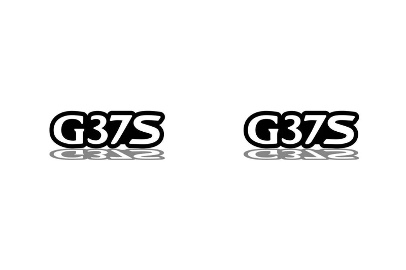 Infiniti Emblem & Badges set with G37S logo