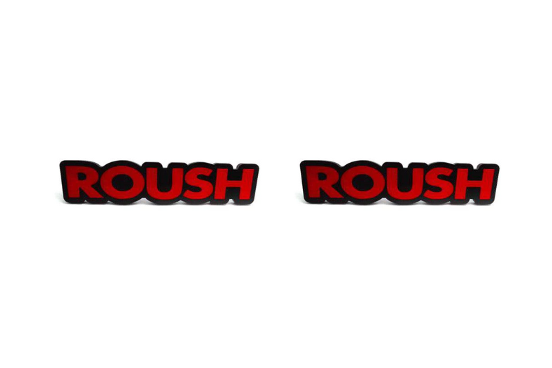 Chevrolet emblem for fenders with ROUSH Logo