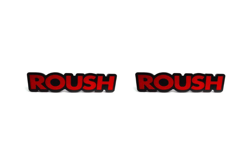 Chevrolet emblem for fenders with ROUSH Logo Fender decoinfabric