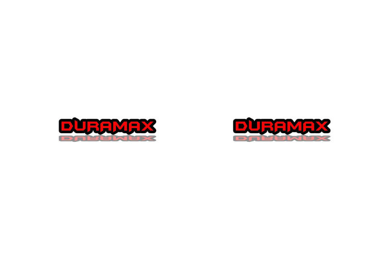 GMC emblem for fenders with Duramax logo Ford emblems decoinfabric