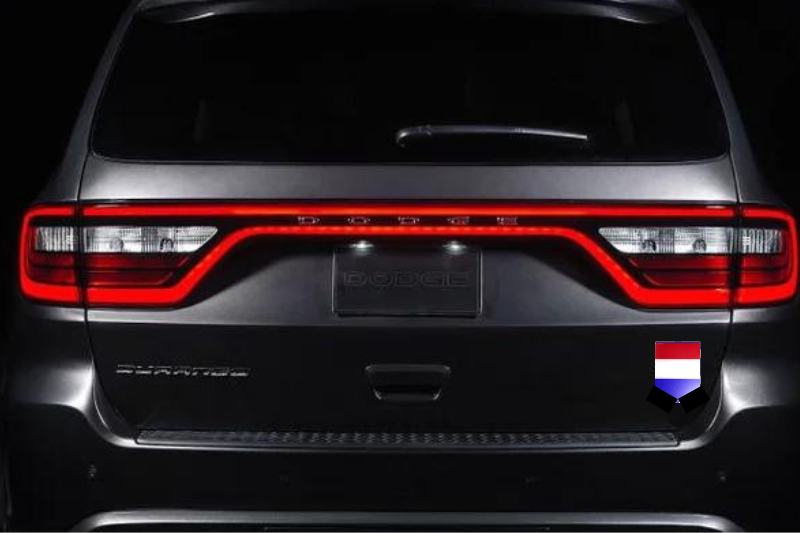 Netherlands tailgate trunk rear emblem with Netherlands logo Custom Rear Emblem decoinfabric
