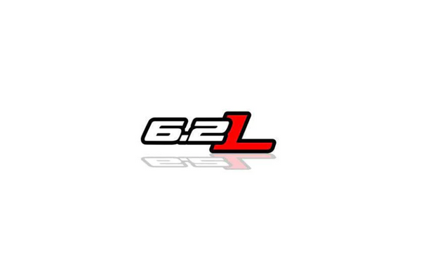 GMC Radiator grille emblem with 6.2L logo