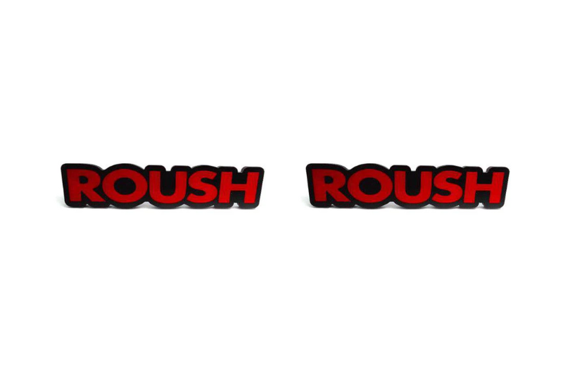 Chevrolet Emblem & Badges set with Roush logo