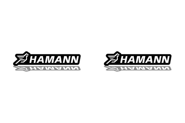 BMW emblem for fenders with Hamann logo