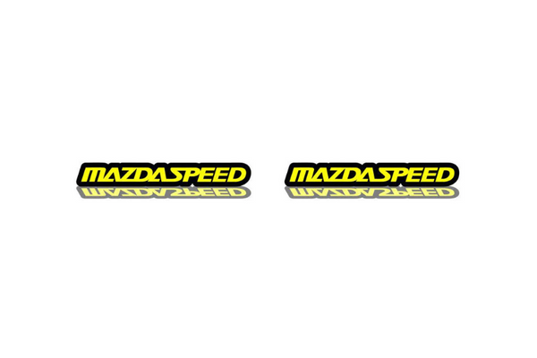Mazda emblem (badges) for fenders with Mazdaspeed logo